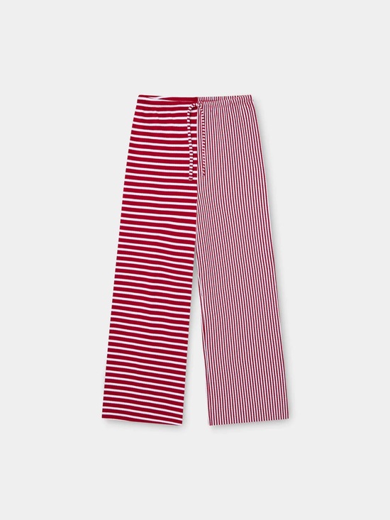 Mugo dept Pants - Mugo Dept red striped pants
